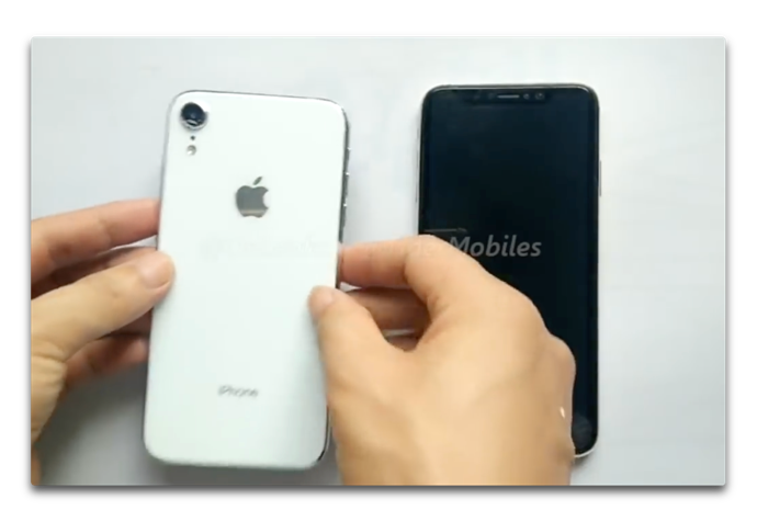 6.5インチiPhone X Plusと6.1インチLCD iPhone のダミーユニットのビデオが公開