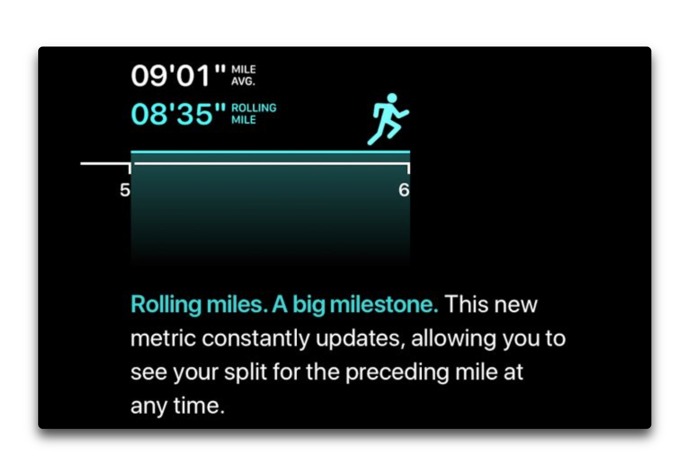 Cadence and pace alerts watchOS 5 003 z