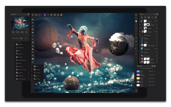 【iPad】画像編集アプリ「Affinity Photo」が新機能でバージョンアップ、期間限定で30％オフ