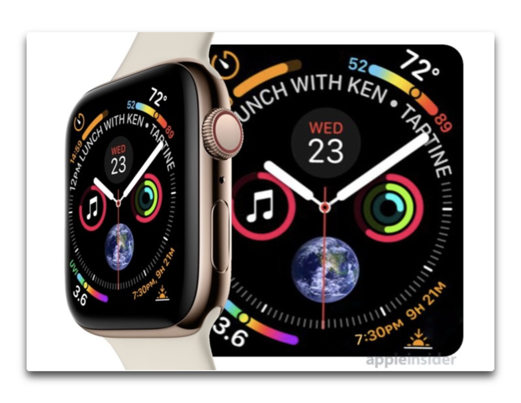 Apple Watch Series 4は、40mmと44mmの2サイズ展開か