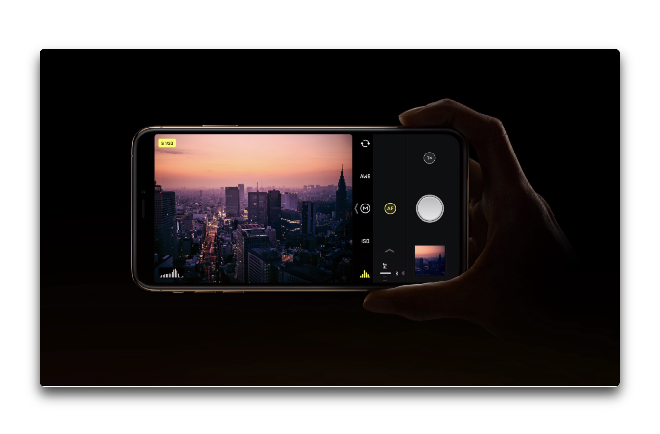 【iOS】人気のカメラアプリ「Halide」がバージョンアップで新機能のiPhone XS用のスマートRAWを搭載