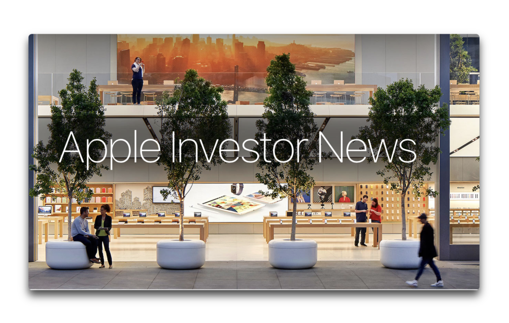 Apple、11月1日に2018年度第4四半期の決算を発表