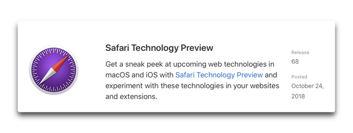 Safari Technology Preview68 00001