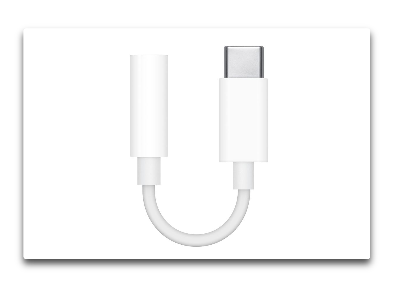 Apple、「USB-C – 3.5 mmヘッドフォンジャックアダプタ」の販売を開始
