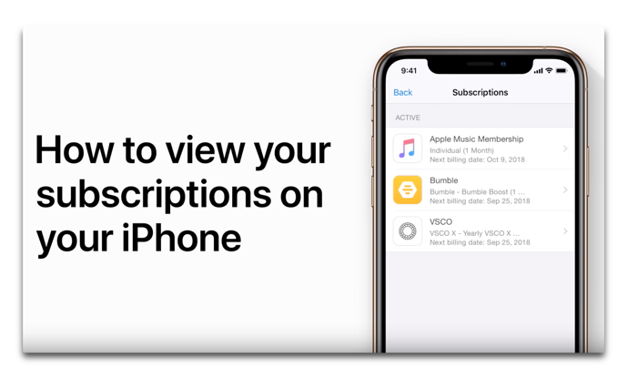 Apple Support、「iPhoneとiPadであなたのサブスクリプションを見る方法」のハウツービデオを公開