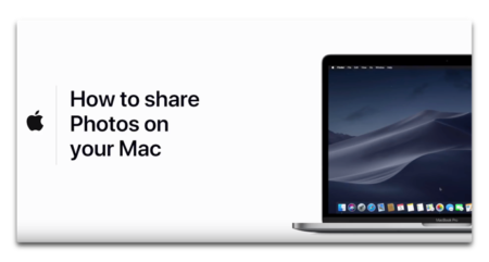 Apple Support、「Macで写真を共有する方法」のハウツービデオを公開
