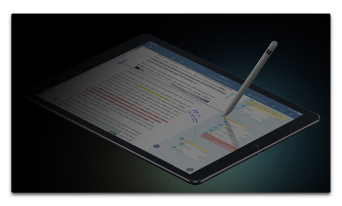 「LiquidText」バージョンアップで新しいiPad ProとApple Pencil 2をサポート