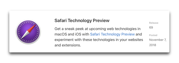 Safari Technology Preview 69 00001