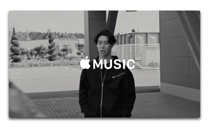 Apple、小袋成彬をフューチャーした新しいCF「Apple Music ー 5,000万曲の世界へ」を公開