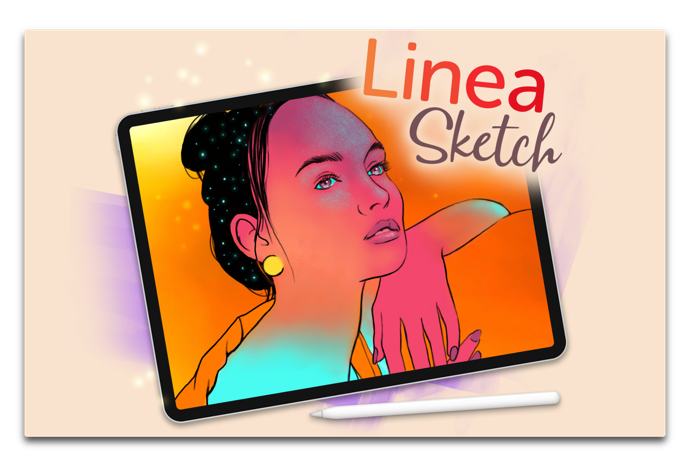 「Linea Sketch」アップデートで新機能および、iPad Pro 2018とApple Pencilのダブルタップに対応