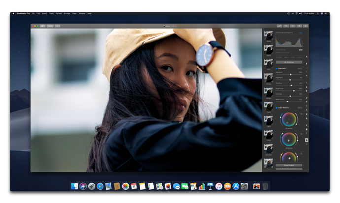 【Mac】「Pixelmator Pro」バージョンアップで再設計されたカラーバランス調整などの新機能