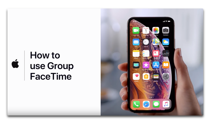 Apple Support、「iPhone、iPadまたはiPod TouchでGroup FaceTimeを使用する方法」と題したハウツービデオを公開