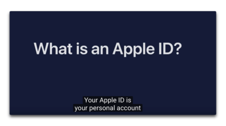 Apple Support、「Apple IDとは何か？」と題するハウツービデオを公開