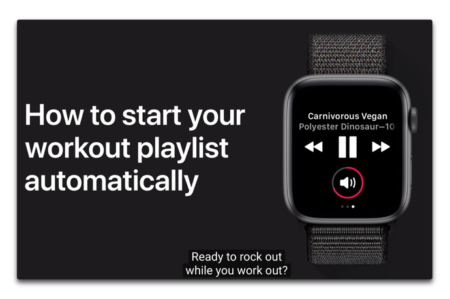 Apple Support、「iPhoneでワークアウトプレイリストを作成する」方法のハウツービデオを公開
