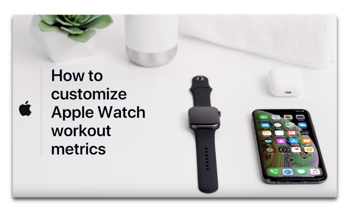 Apple Support、「Apple Watchのワークアウトメトリックをカスタマイズする方法」のビデオを公開