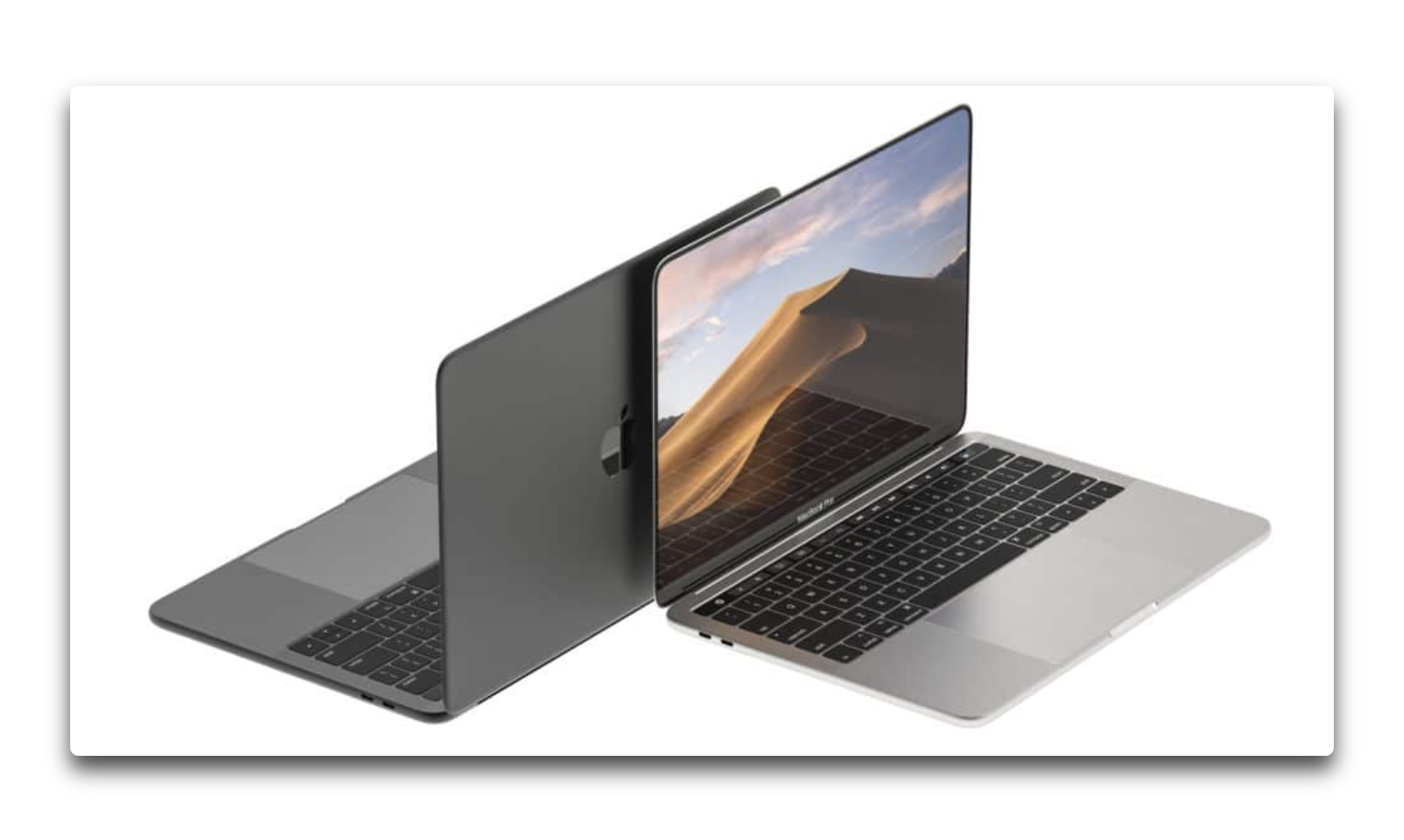 MacBook Proのコンセプトビデオ、丸みの端のOLEDディスプレイやFace IDの正面カメラ