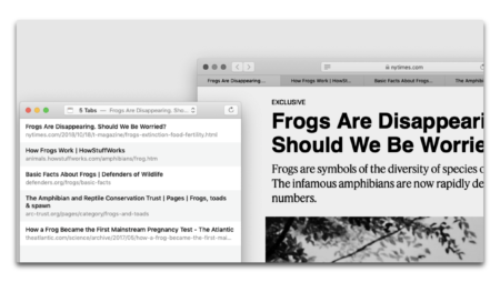 【Mac】Safariで開いているタブからリンクリストを作成するためのユーティリティ「Tabs to Links」