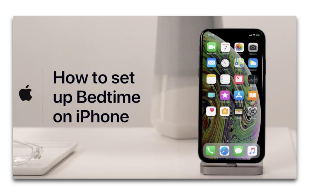 Apple Support、「iPhoneでベッドタイムを設定する方法」のハウツービデオを公開