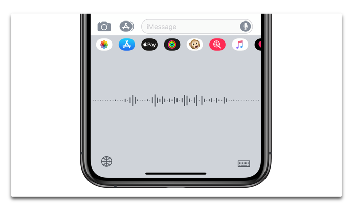 Apple、iOS 12.2でオーディオメッセージ品質を改善