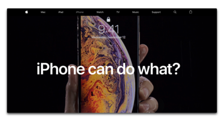 Apple、「iPhone can do what?」としてiPhoneの機能を紹介するページを追加