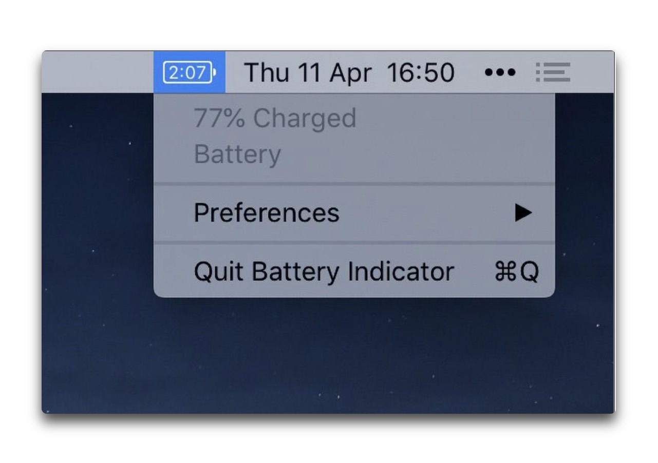 mac battery indicator