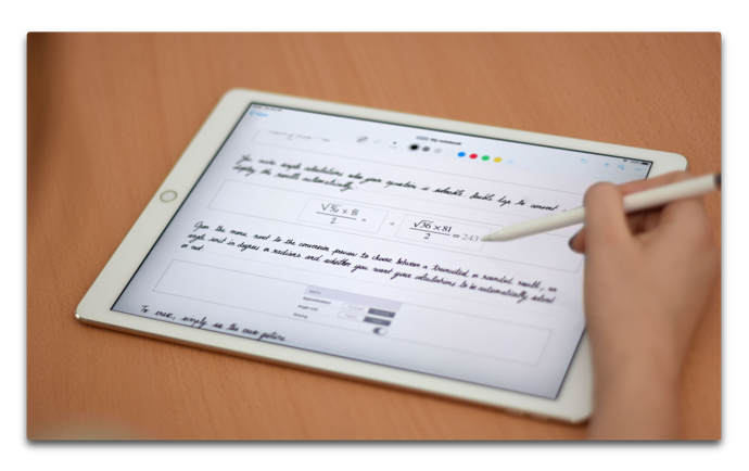 iPadおよびApple Pencil対応メモアプリ「MyScript Nebo」がバージョンアップ