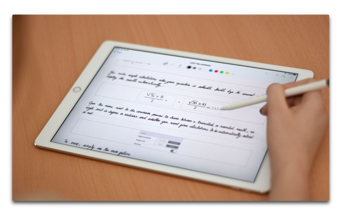 iPadおよびApple Pencil対応メモアプリ「MyScript Nebo」がバージョンアップ | 酔いどれオヤジのブログwp