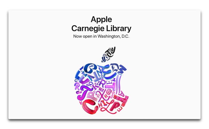 Apple、Washington, D.C. にApple Carnegie Libraryをオープン