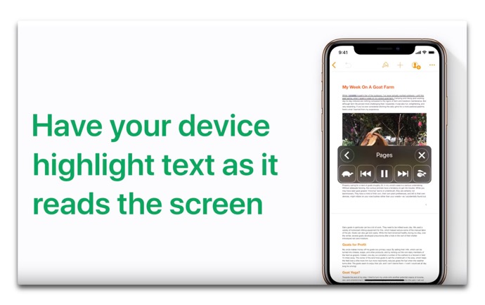 Apple Support、「読み上げ機能でテキストをハイライトさせる方法」のハウツービデオを公開