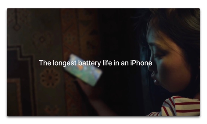Apple、iPhone XRのバッテリ寿命をアピールする新しいCF「 Up Late」を公開