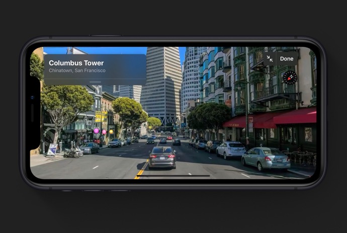 Apple、マップの新しいLook Around機能はGoogleマップのストリートビューよりずっと滑らか