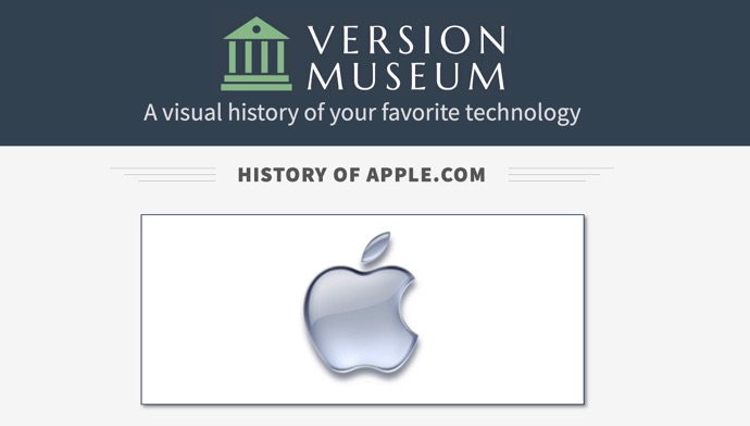 Appleの22年間のWebサイトのデザインの歴史を可視化