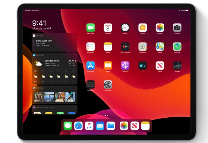 iPad OS 13、50の新機能と変更のハンズオンビデオが公開