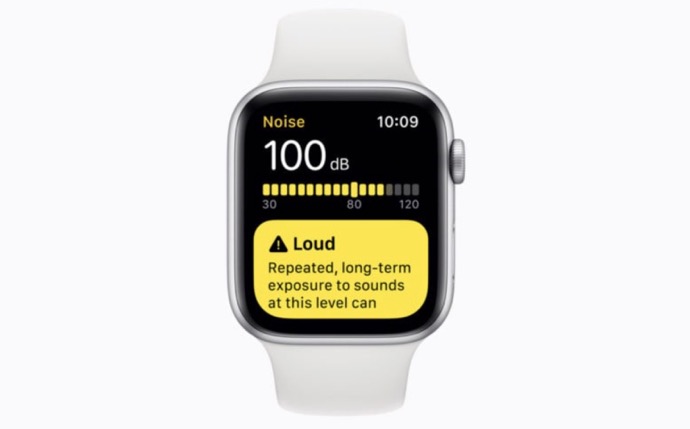 watchOS 6の「ノイズ」アプリは驚くほど正確