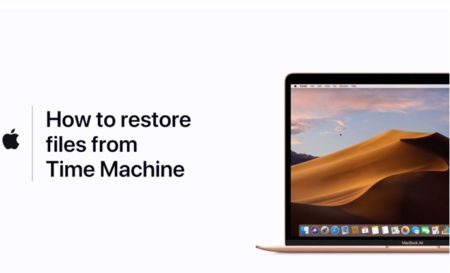 Apple Support、「Time Machineバックアップからファイルを復元する方法」のハウツービデオを公開