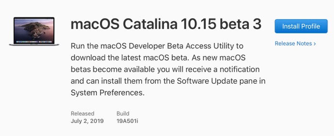 MacOS Catalina 10 15 beta 3 00001 z