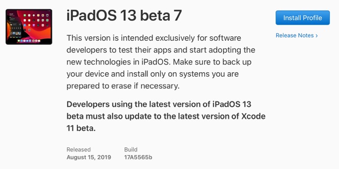 IPadOS 13 beta 7 00001 z
