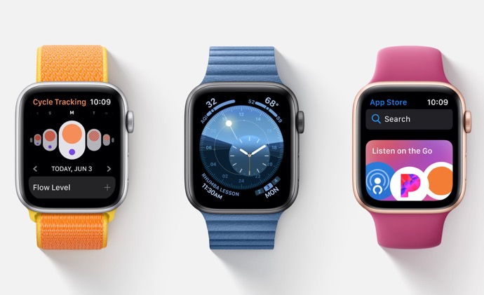 Apple、「watchOS 6 beta  6 (17R5556d)」を開発者にリリース