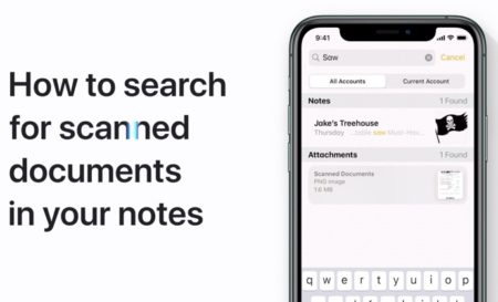 Apple Support、「メモでのスキャンした文書のテキスト検索方法」「iPhone 11および11 Proでのカメラの使用方法」のハウツービデオ2本を公開