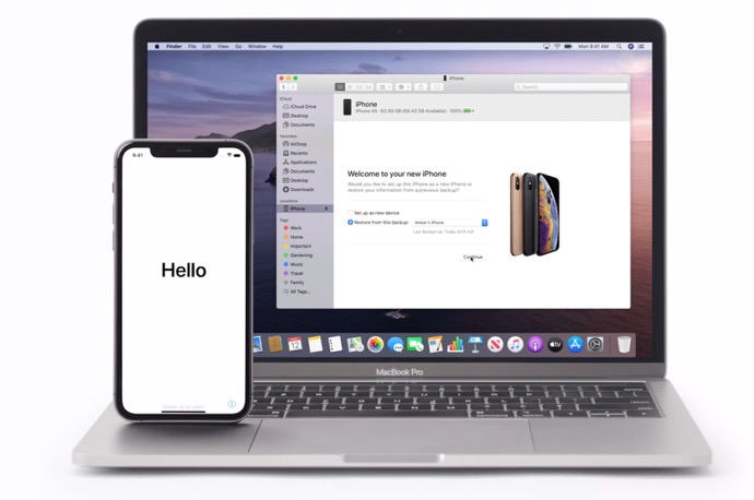 Apple Support、macOS CatalinaでiPhoneまたはiPadをバックアップと復元する方法のハウツービデオを公開