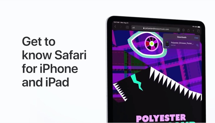 Apple Support、iOS 13およびiPadOS 13のSafariを知ると題するハウツービデオを公開