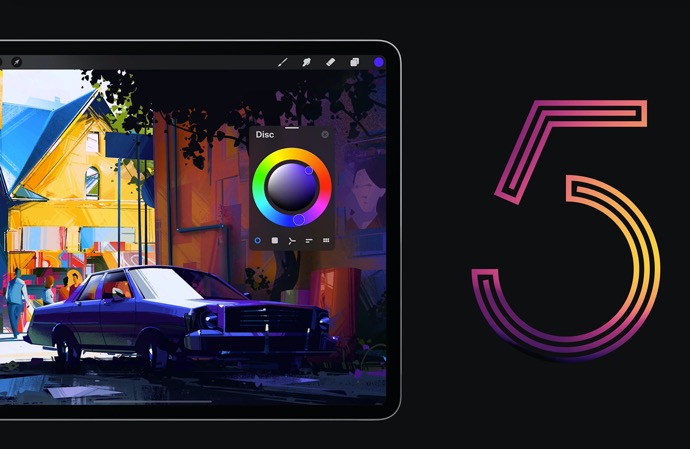 Procreate 5 for iPad、アニメーションアシス卜、ブラシスタジオなど新機能を追加してリリース