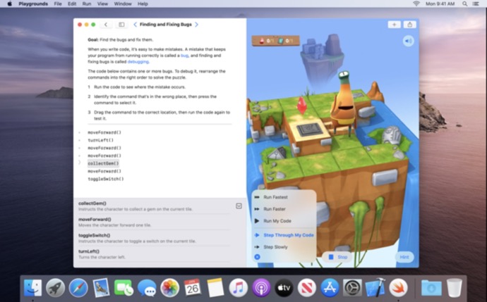 Apple、教育用コーディングアプリ「Swift Playgrounds for Mac」をリリース