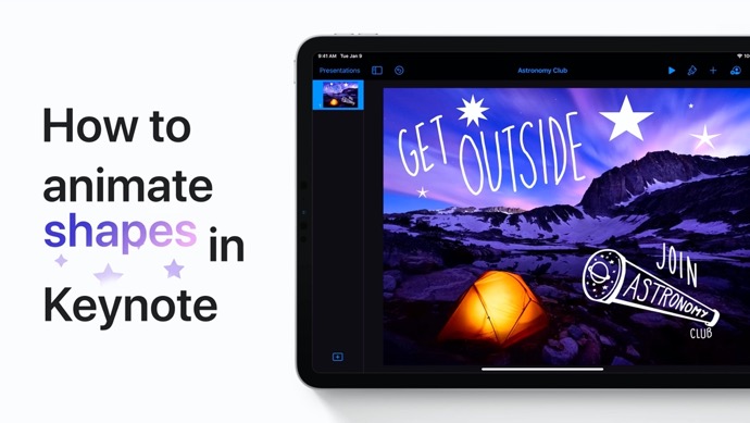 Apple Support Iphoneおよびipadのkeynoteで図形をアニメーション化する方法のハウツービデオを公開 酔いどれオヤジのブログwp