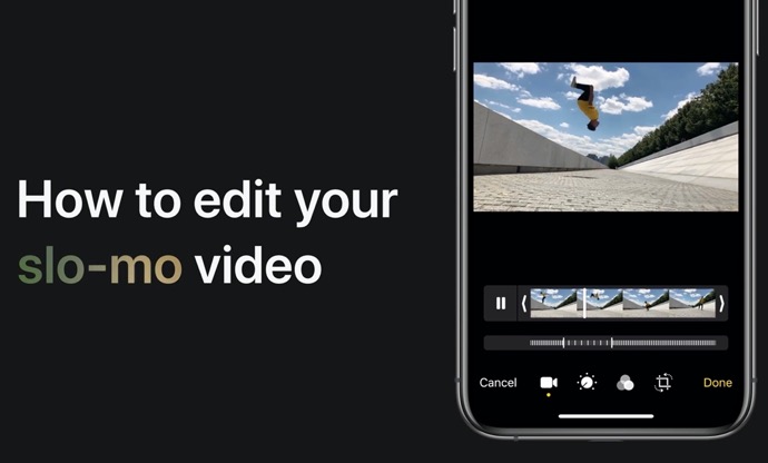 Apple Support Iphoneおよびipadでスローモーションビデオを編集する方法のハウツービデオを公開 酔いどれオヤジのブログwp