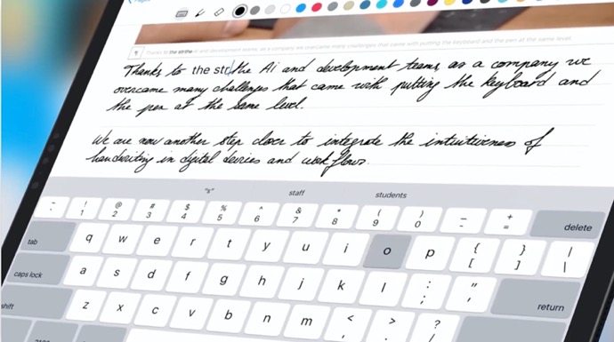 【iPad】Apple Pencil対応の手書きメモ「Nebo」、リモート作業を支援するためにPro機能を無料