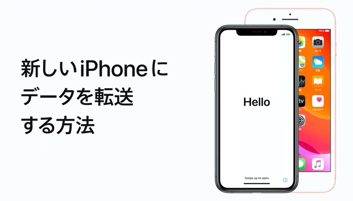 Apple サポート これまで使っていたiphoneから新しいiphoneにデータを転送する方法 のハウツービデオを公開 酔いどれオヤジのブログwp