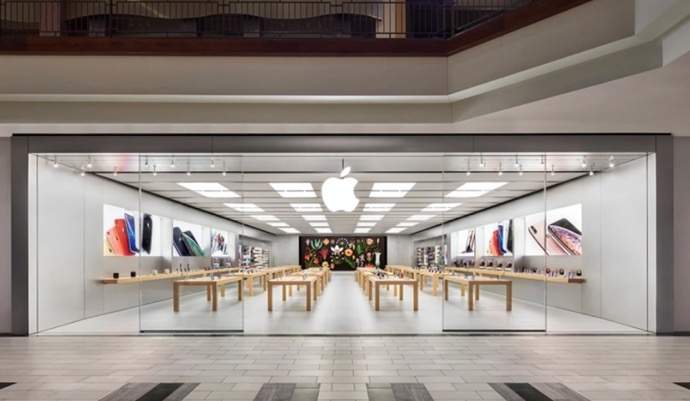 米国のショッピングモールにある13のApple Storeが、5月2日までに再開される可能性