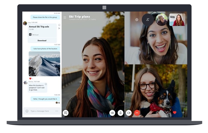 Skype for Mac、Zoomと同じように背景を自由に変更が可能に
