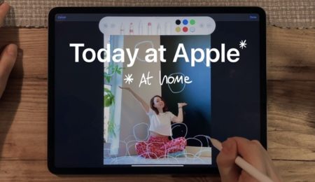 Apple、クリエイティブなプロと共に「Today at Apple（at Home）」セグメントを発表